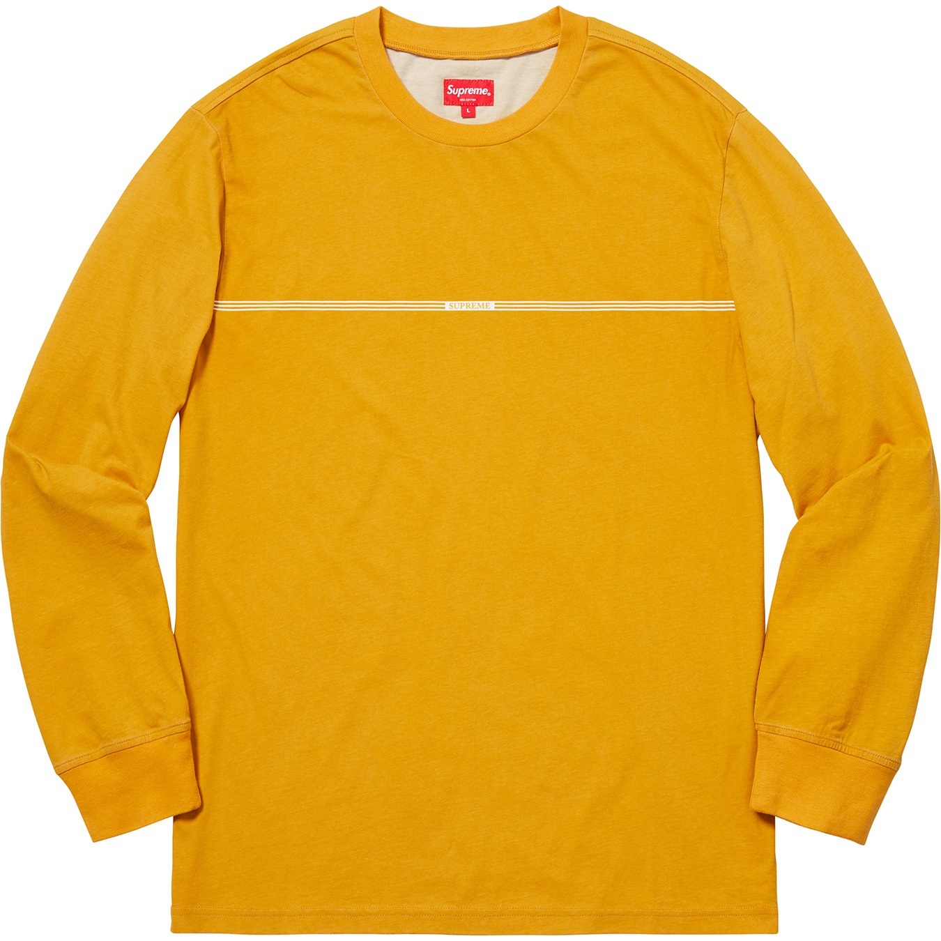 Printed Stripe L/S Top view 3